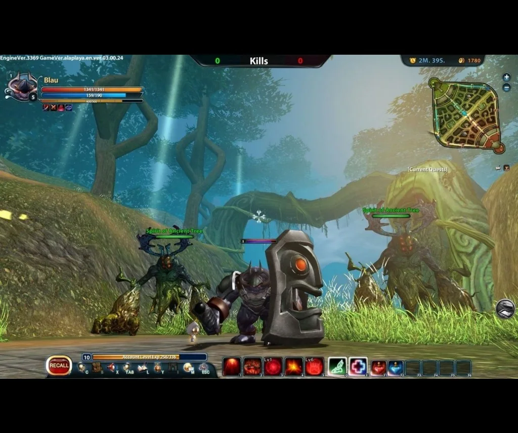 War of the Immortals gameplay screenshot 2