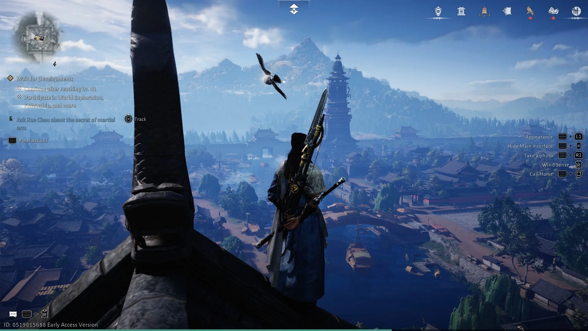 Where Winds Meet gameplay featured in the MMOFinder editorial