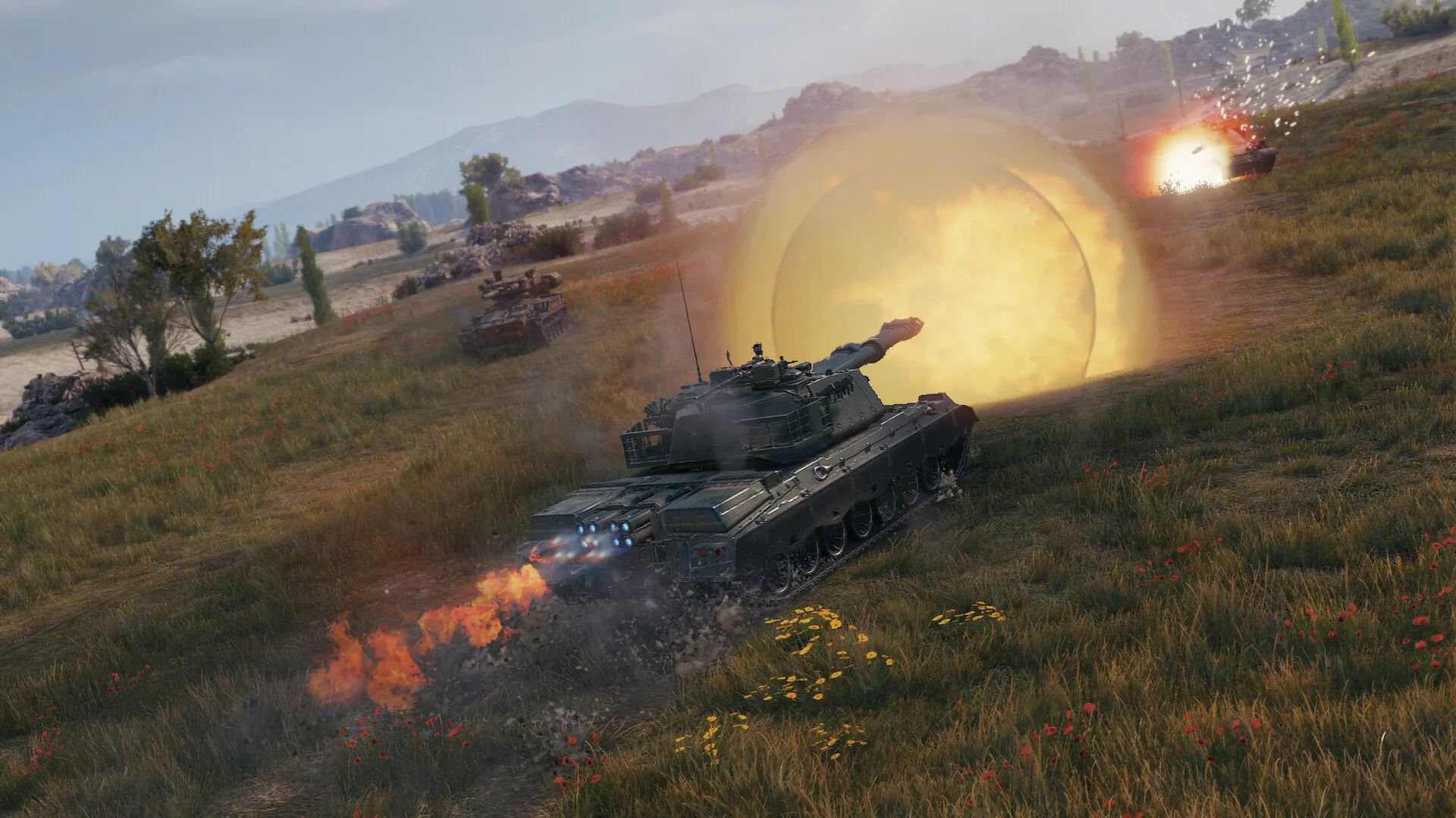 World of Tanks gameplay screenshot 2