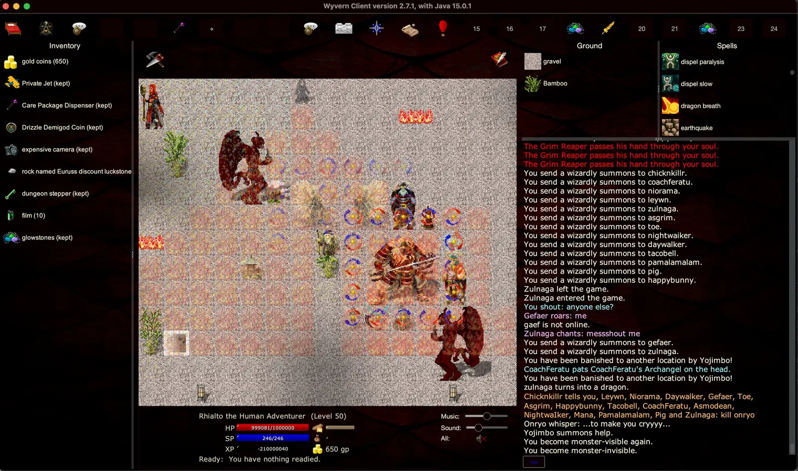 Wyvern gameplay screenshot 2